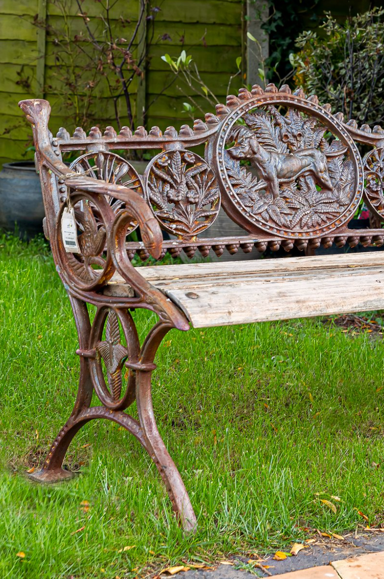 Arley Cast Iron Garden Bench 120cm