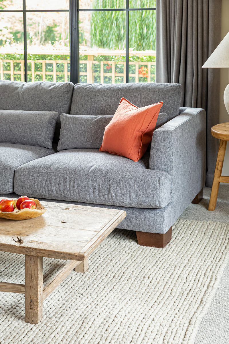 Compton Corner Sofa Left Grey Cotswold Grey