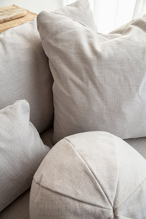 Snowshill 2 Seater Sofa - Cotton/Linen - Greige