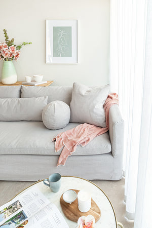 Snowshill 4 Seater Sofa - Cotton/Linen - Greige