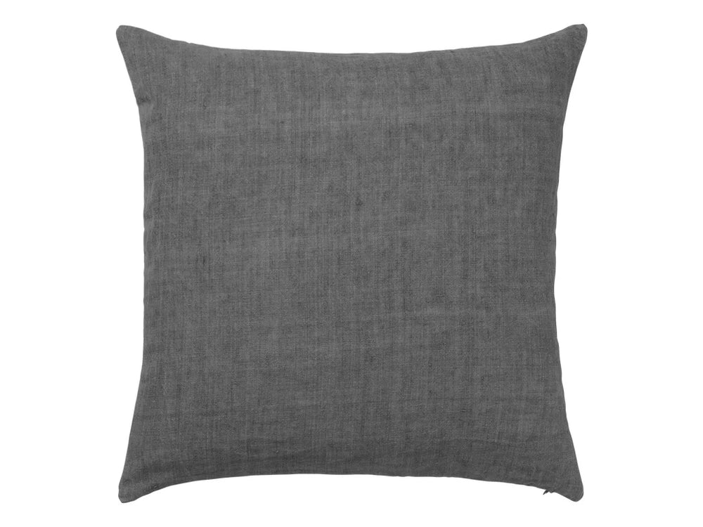 Luxury Light Linen Cushion - Charcoal