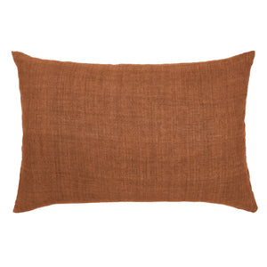Luxury Light Linen Mini Gable Cushion - Toffee