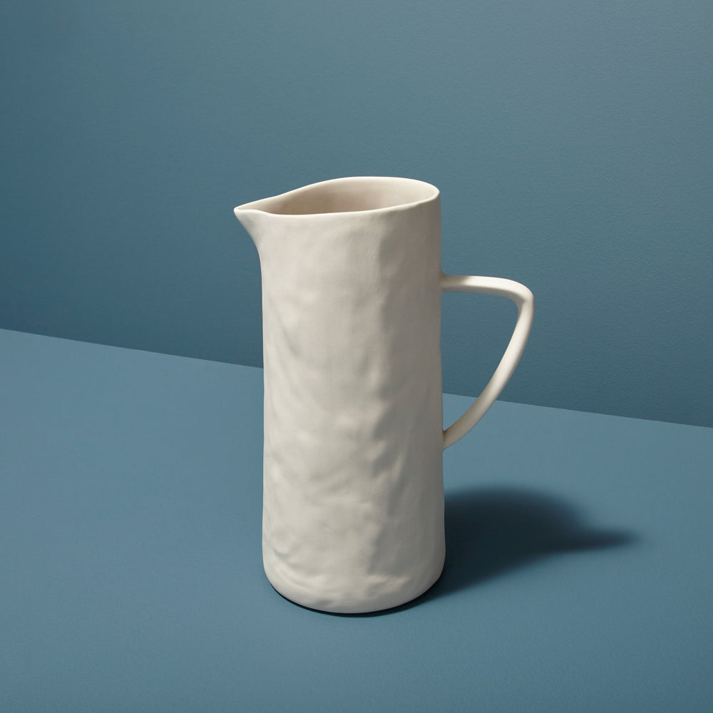 
                
                    Load image into Gallery viewer, Tam Stoneware Pitcher - White
                
            