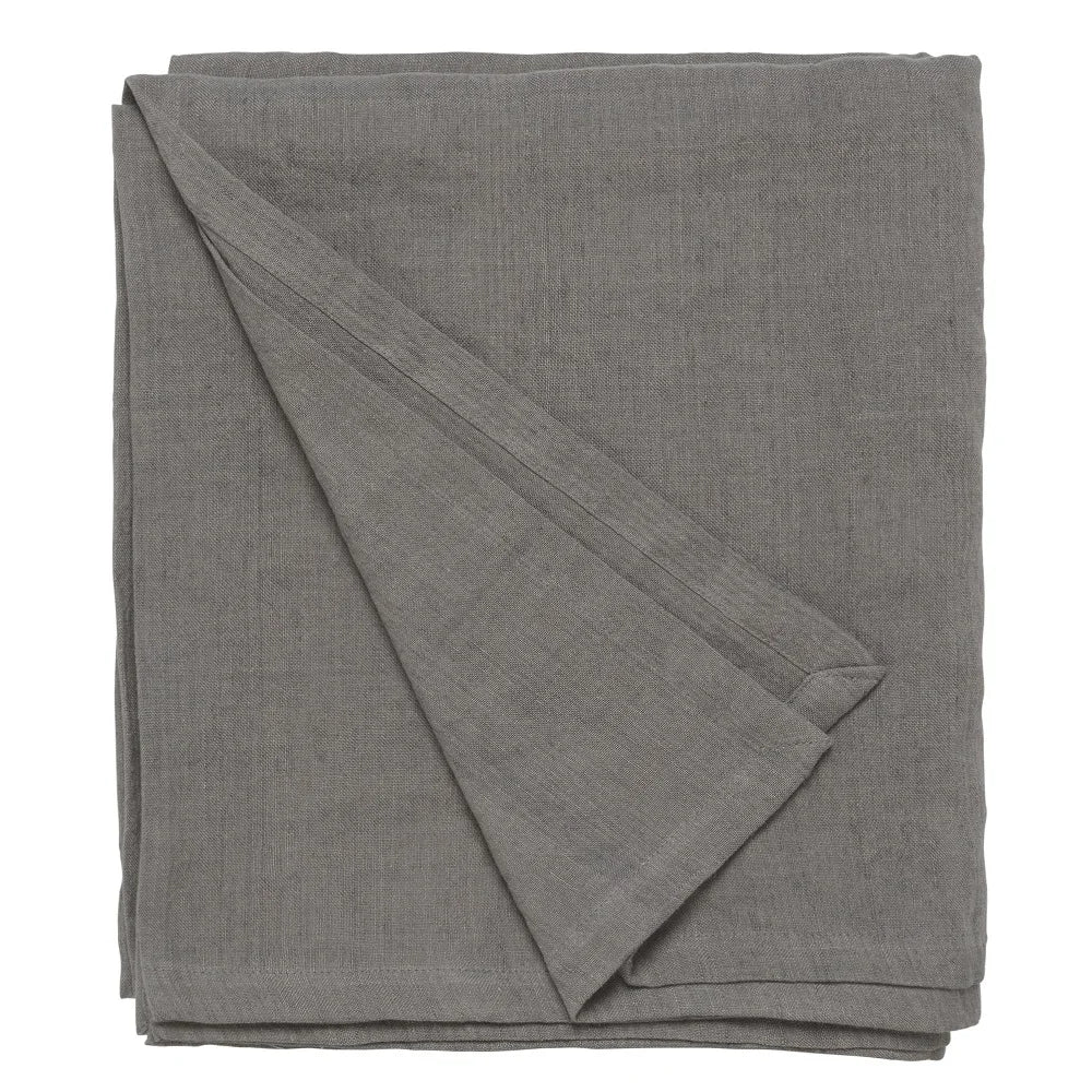 Tracey Large Tablecloth - Charcoal