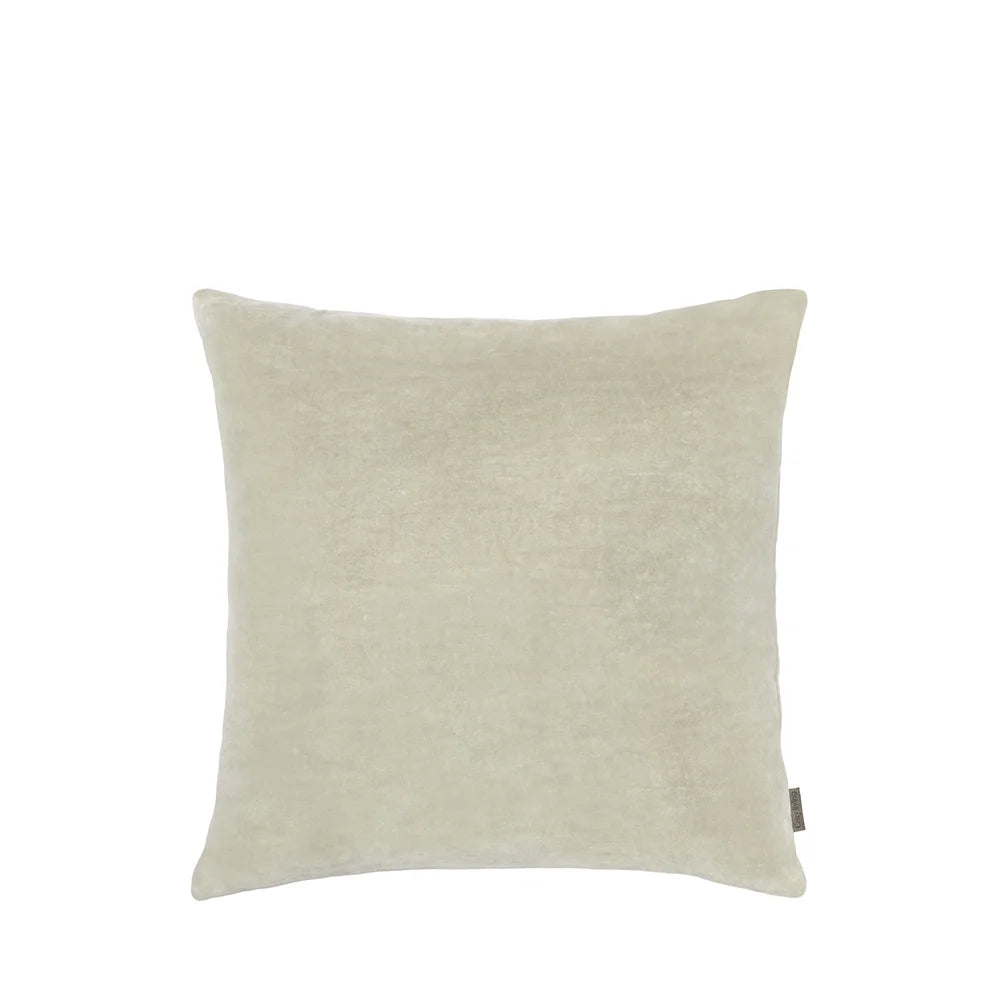 Velvet Soft Cushion - Pale Green