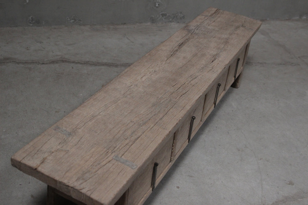 Martha Antique Coffee Table With Drawers