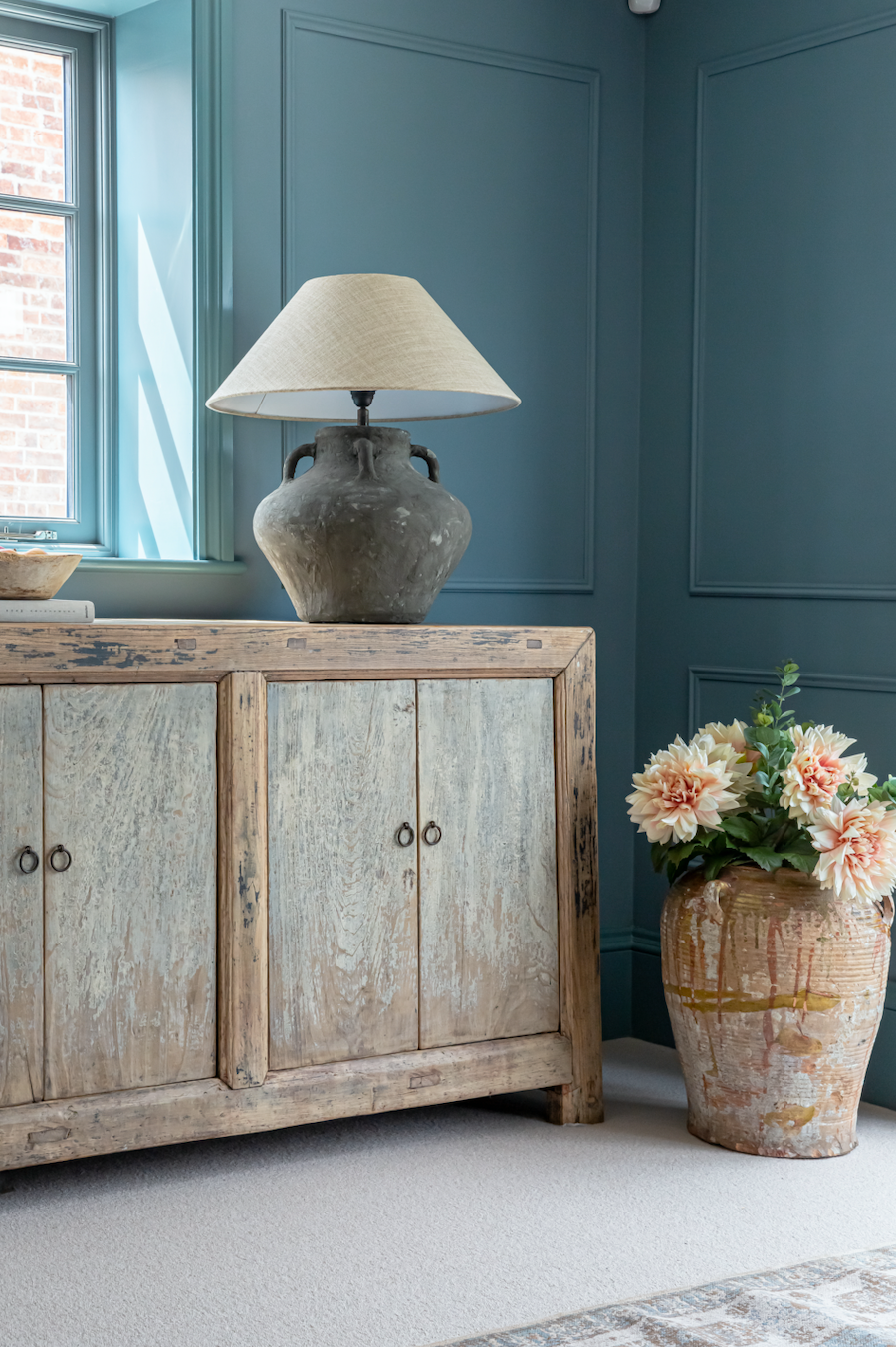 Connato Jug Lamp Grey Cotswold Grey