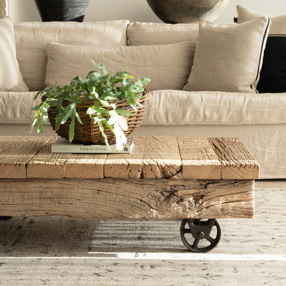 Xavier Elm Coffee Table - 117cm