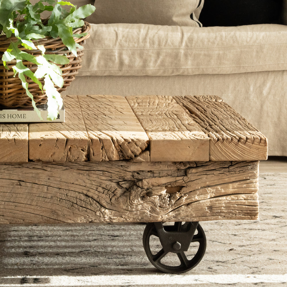 Xavier Elm Coffee Table - 117cm