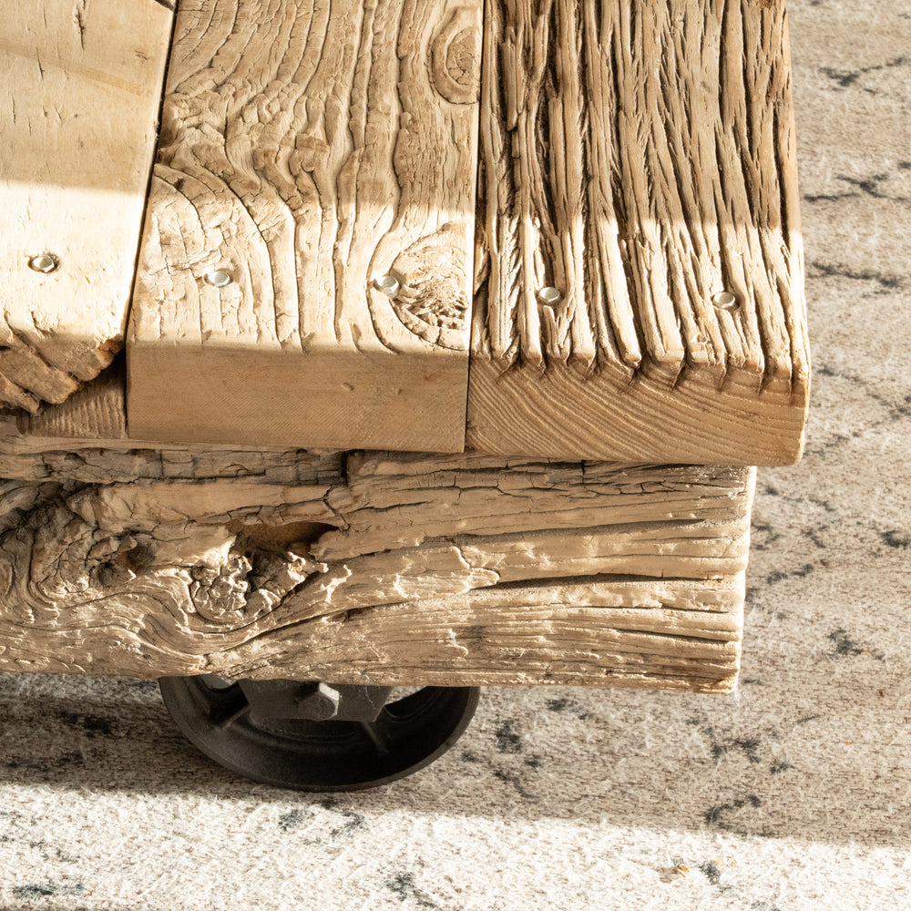 Xavier Elm Coffee Table - 117cm