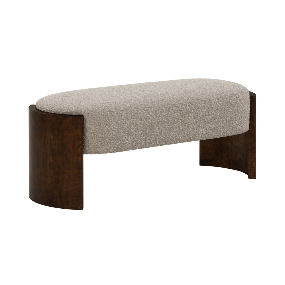 Tetbury Ottoman - Small - Boucle Mink (WMB)