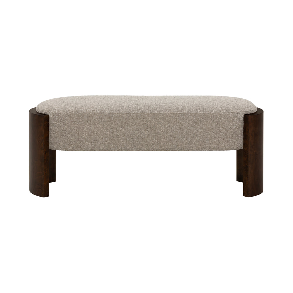 Tetbury Ottoman - Small - Boucle Mink (WMB)