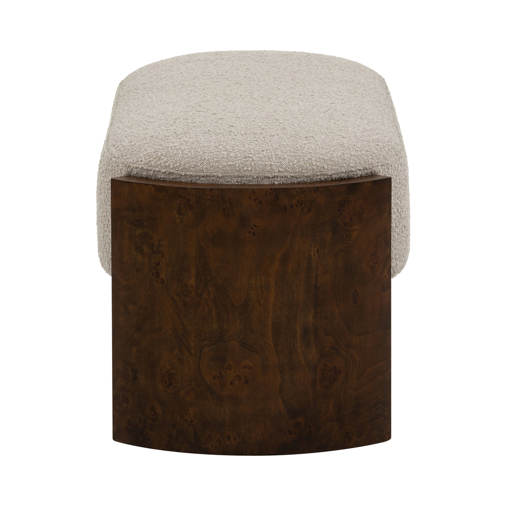 Tetbury Ottoman - Small - Boucle Mink (WMB)