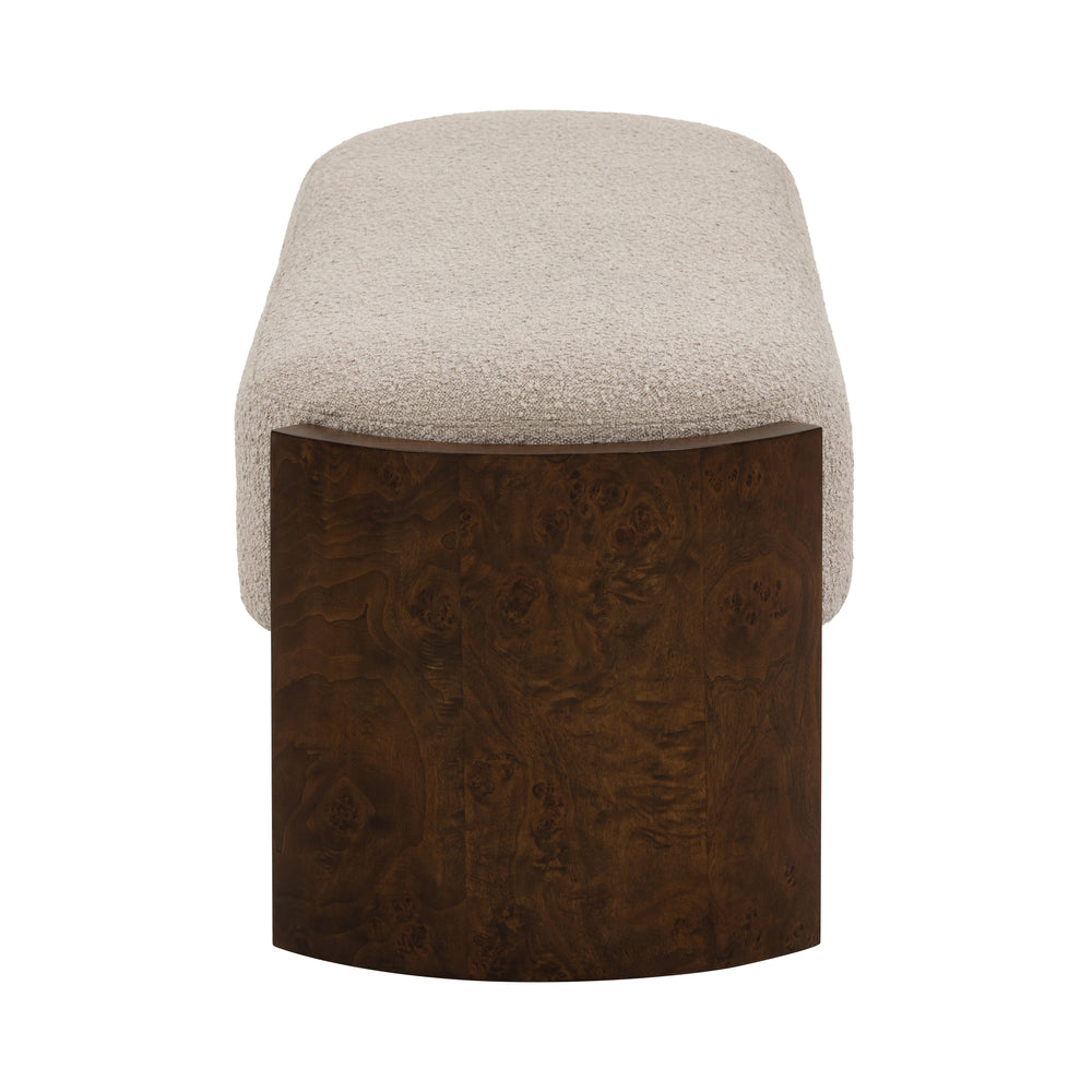 Tetbury Ottoman - Large - Boucle Mink (WMB)