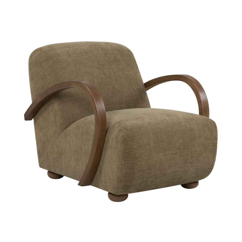 Sapperton Armchair - Velvet Moss