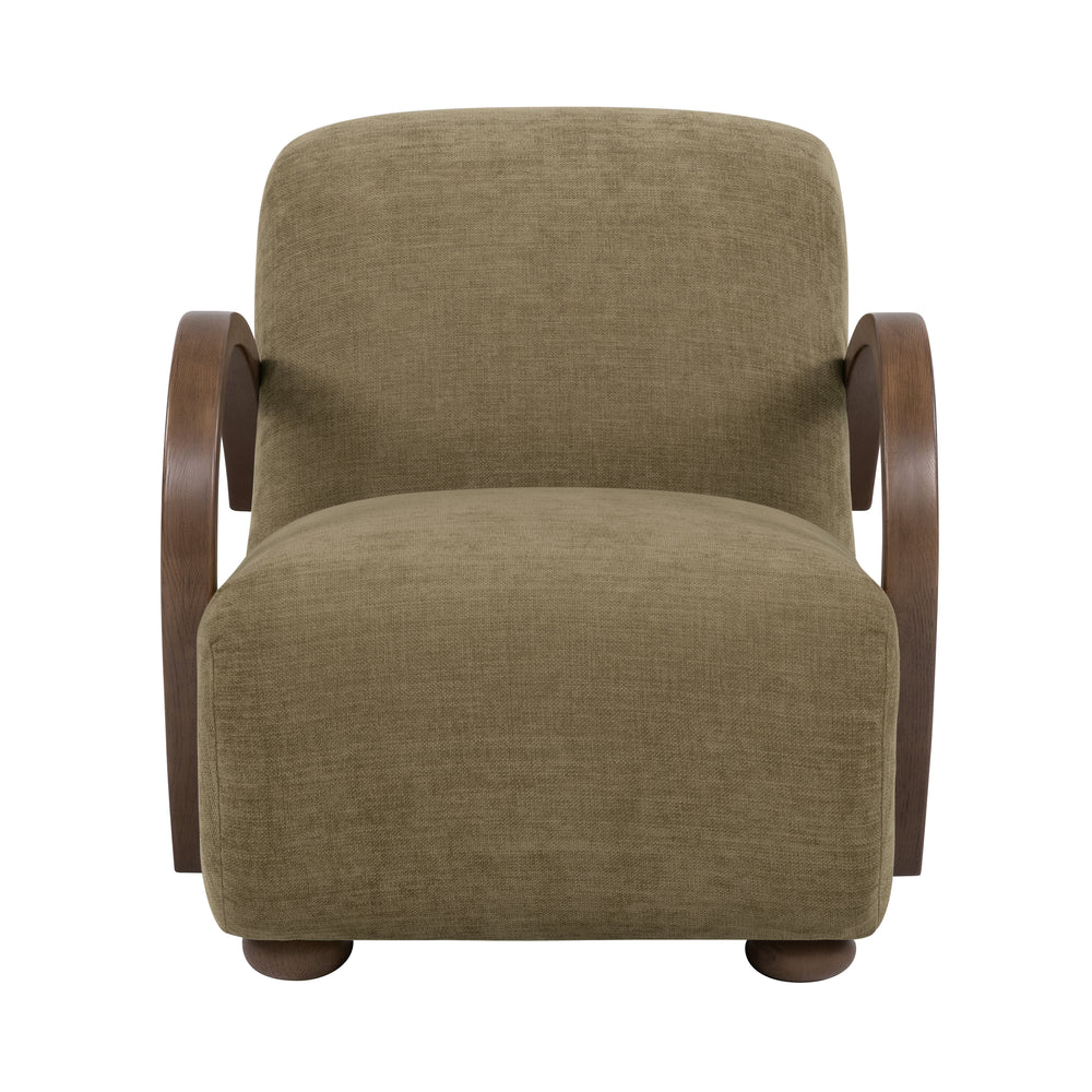 Sapperton Armchair - Velvet Moss