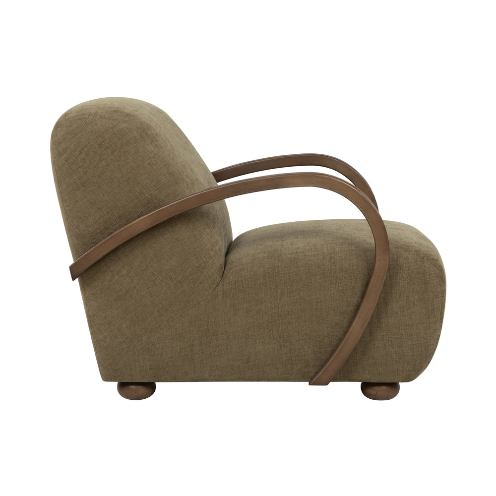 Sapperton Armchair - Velvet Moss