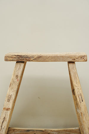 The Brook Vintage Elm Stool