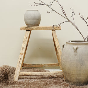 The Brook Vintage Elm Stool