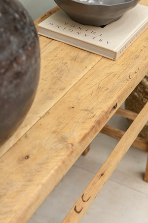 Charles Elm Console Table - 110cm