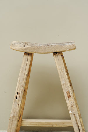 The Copse Vintage Elm Stool
