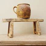 Cornflower Vintage Wooden Stool