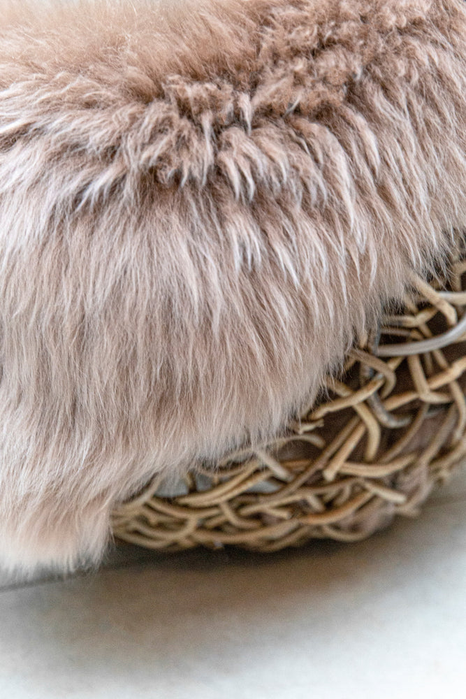 Sheepskin S/W Medium 90cm - Taupe