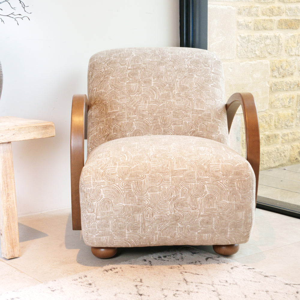 Sapperton Armchair - Kapok Neutral