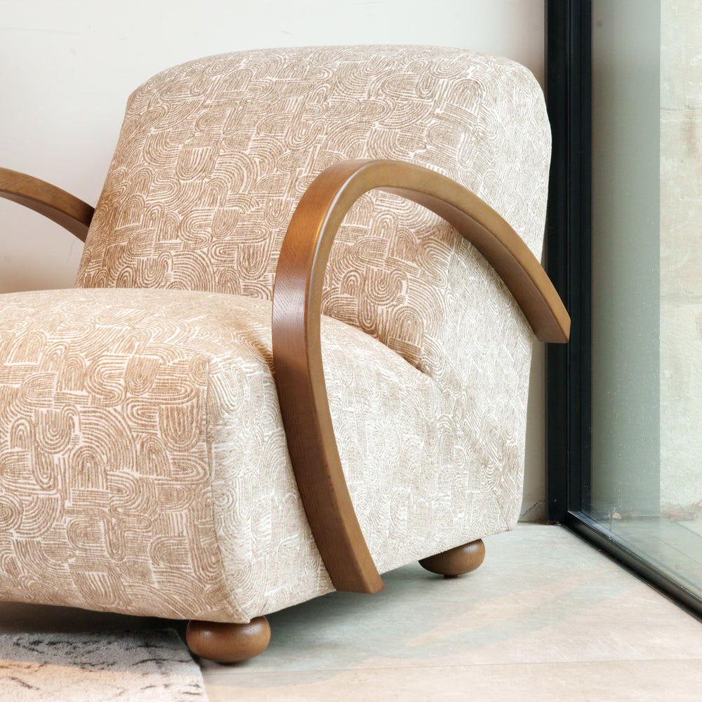 Sapperton Armchair - Kapok Neutral