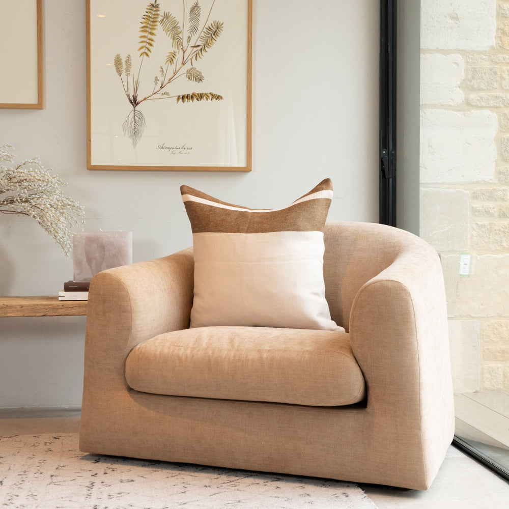 Withington Armchair - Velvet Toffee