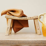 Cowslip Vintage Wooden Stool