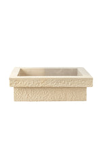 Cream Bobos Stone Wash Basin