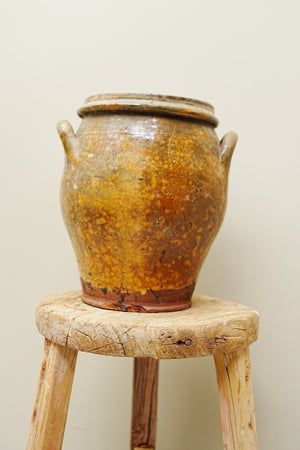 French Vintage Confit Pot 7