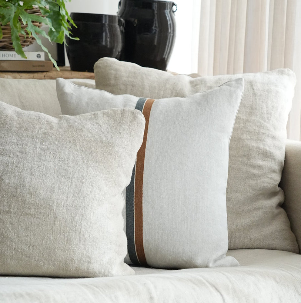 Atlas Cushion - Medium Square - Natural
