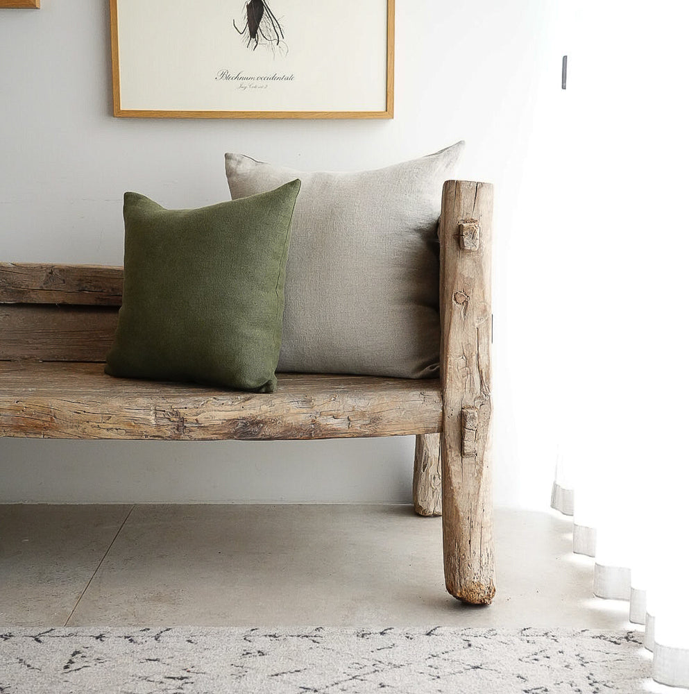 Hudson Cushion - Medium Square - Forest