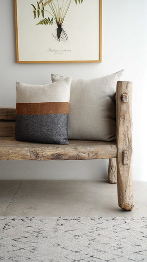 Nash Cushion - Medium Square - Stripe