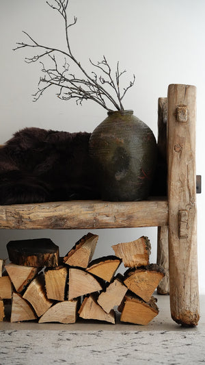 Sheepskin Long Wool - Chocolate - Large