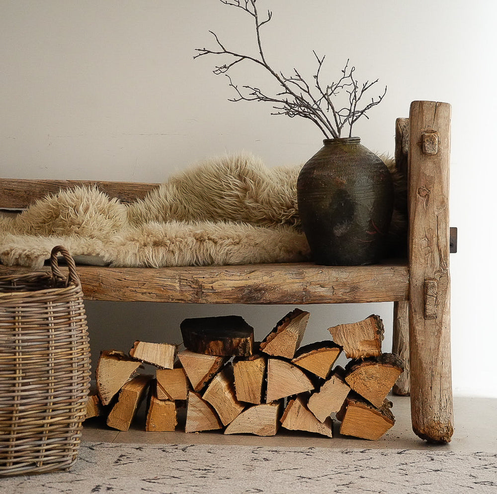 Sheepskin Long Wool - Oyster - Large
