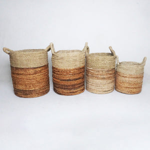 Hitam Seagrass Basket - Small