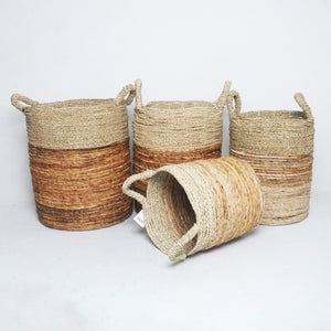 Hitam Seagrass Basket - Small