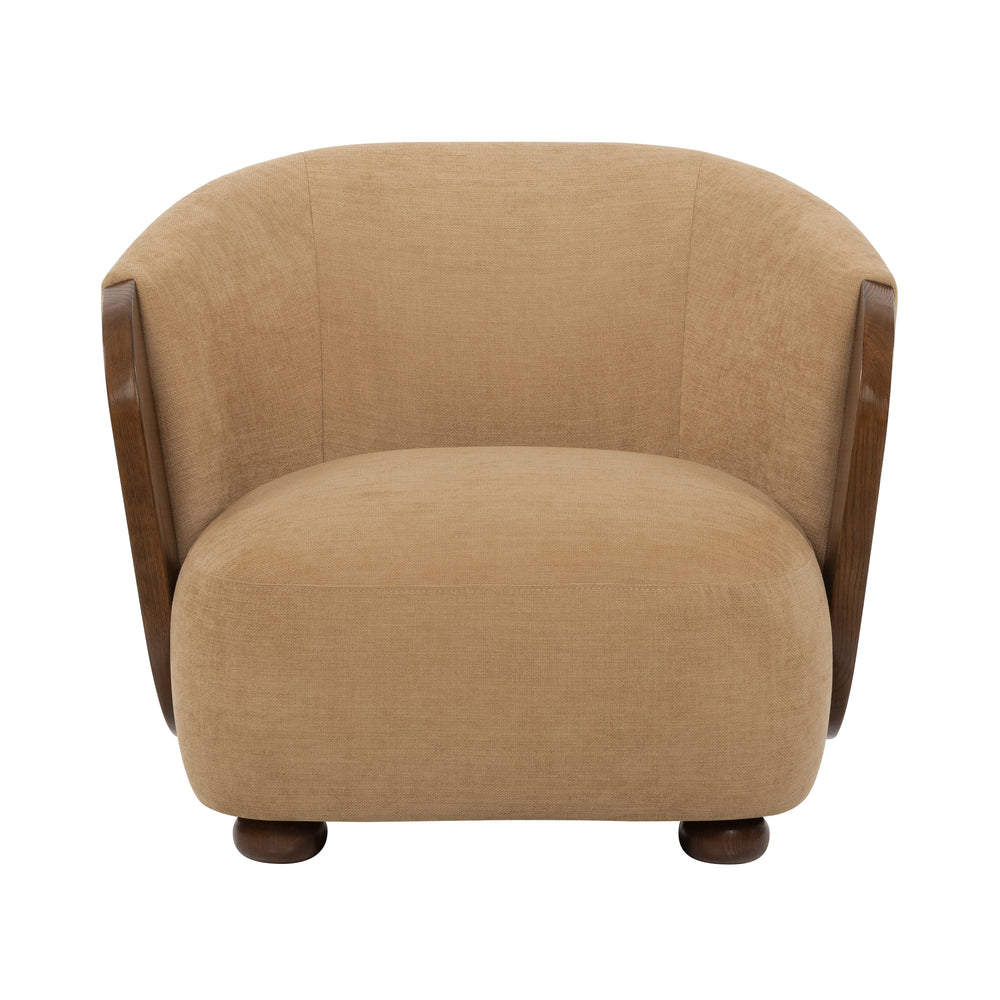 Naunton Armchair - Velvet Toffee