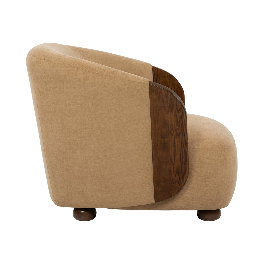 Naunton Armchair - Velvet Toffee