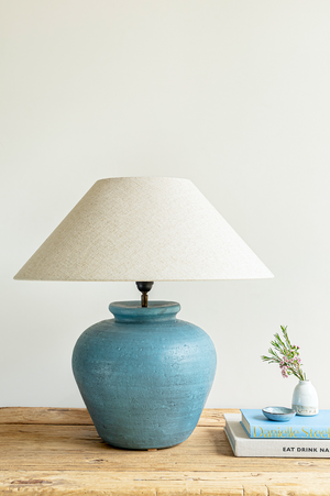 Fani Table Lamp Old Blue Cotswold Grey