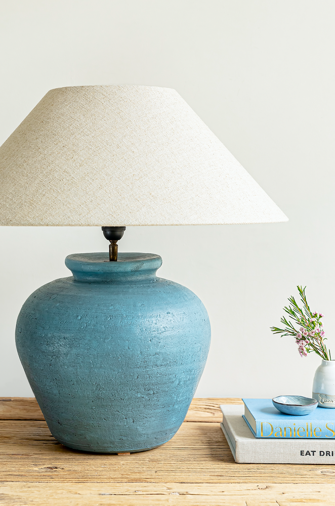 Fani Table Lamp - Old Blue