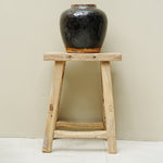 The Fen Vintage Elm Stool
