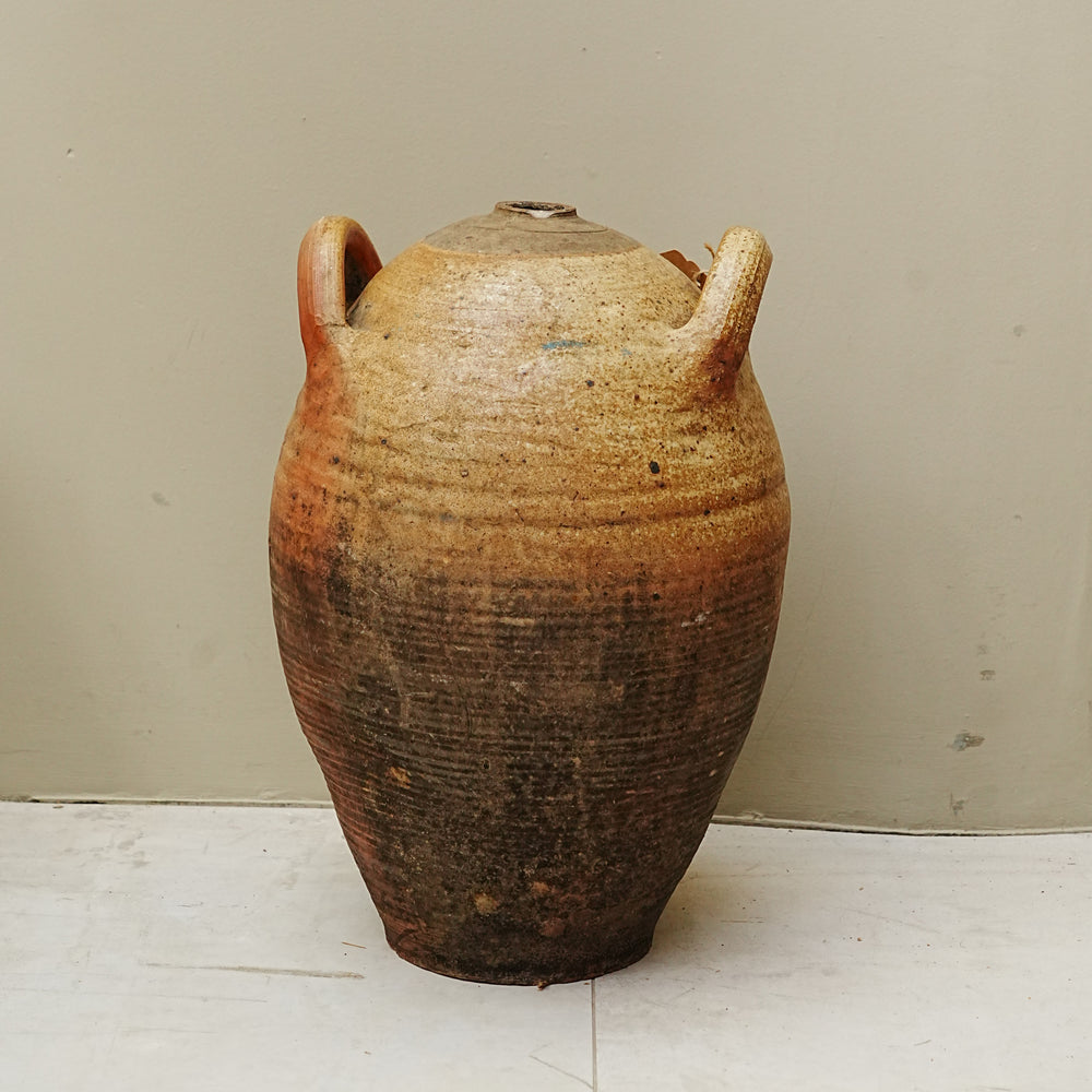 French Vintage Storage Jar 1