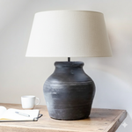 Hamo Vase Lamp Black/Brown