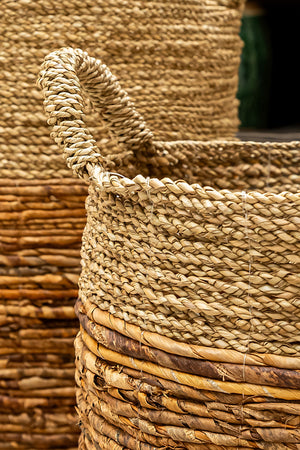 Hitam Seagrass Basket - Small