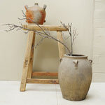 The Hollow Vintage Elm Stool