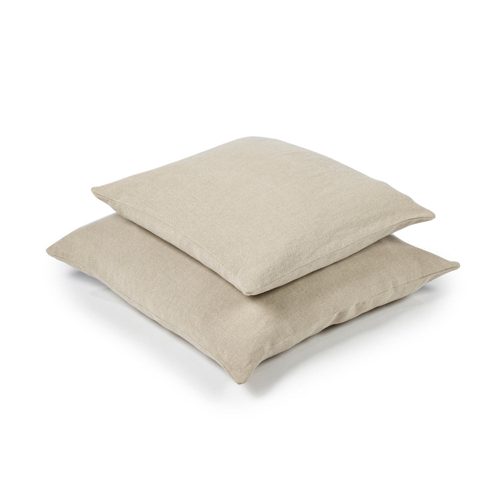 Hudson Cushion - Large Square - Flax